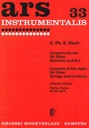 [SIK0537 P] Concerto For Oboe, Strings And Basso Continuo Bach, Carl Philipp Emanuel Ob-Solo, Str, Bc Sik0537 P  Sikorski