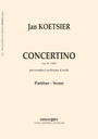 [TP37] Concertino Op 84 Tp37 Koetsier Jan Trompette Et Orchestre À Cordes Brass Press