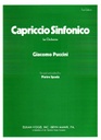 [466-00026] Capriccio Sinfonico For Orchestra (Full Score) 466-00026 Puccini/Spada Presse