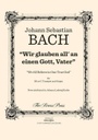 [TP128] Bach J.S. Tp128 Wir Glauben All An Einen Gott Trumpet And Organ Brass Press