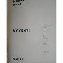 [SZ9999] Avventi Ballet (à Serge Mottet) Lenot 3 Flûtes, 3 Hautbois, 3 Clarinettes, 3 Bassons, 3 Cors, 3 Trompettes, 3 Trombones, 1 Tuba, 1 Vibraphone, 1 Célesta, 1 Harpe, 1 Guitare, 1 Piano, 1 Orgue [ou Harmonium] , Cordes Zerboni