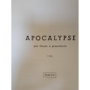 [SZ6966] Apocalypse SZ06966 Hidenao Ito Flute Et Piano Zerboni