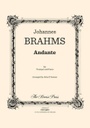 [TP134] Andante Tp134 Brahms Johannes Trompette Et Piano Brass Press