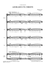 [UM10382] Adoramus Te Christe Um10382 Maze Choeur Ssatb Et Orgue Ump