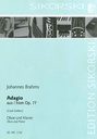 [SIK1739] Adagio From Op. 77 For Oboe And Piano Brahms  Johannes Ob  Klav Sik1739  Sikorski