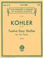 [HL50254860] 12 Easy Studies  Op. 157;  Hl50254860 Louis Kohler Piano Schirmer