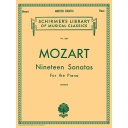 [HL50258580] 19 Sonatas - Complete; For the Piano HL50258580 Wolfgang Amadeus Mozart Piano Schirmer