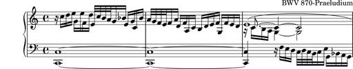 [Mut2223] Das Wohltemperierte Clavier II, Praeludium I  Harpsichord, Piano  Classique Mut2223