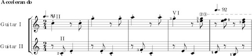 [MUT2228] Ah Vous Dirai-Je Maman Var. V Mozart 2 Guitares Classique MUT2228