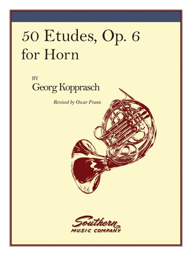 [B132] 50 Etudes, Op. 6
